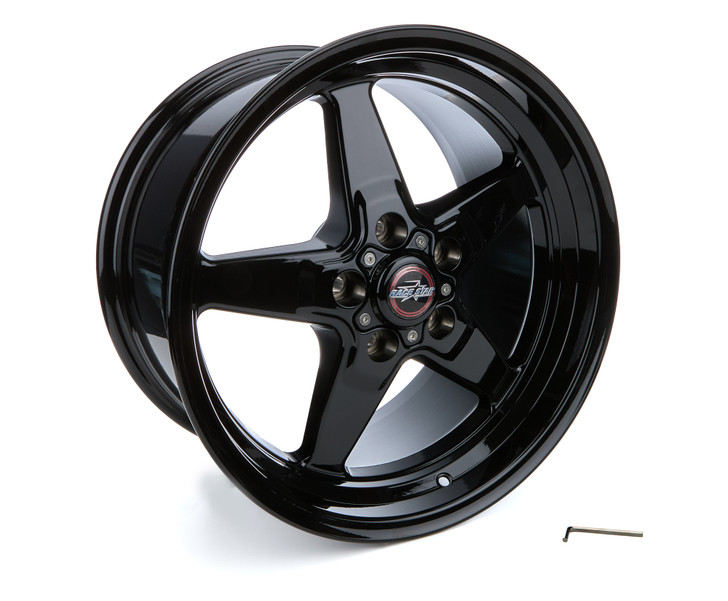 92 Drag Star Bracket Rac er Gloss Black  17x9.5