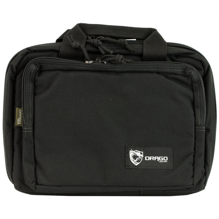  Drago Gear Double Pistol Case Blk 