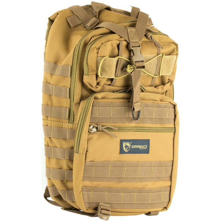  Drago Gear Atlus Sling Backpack Tan 
