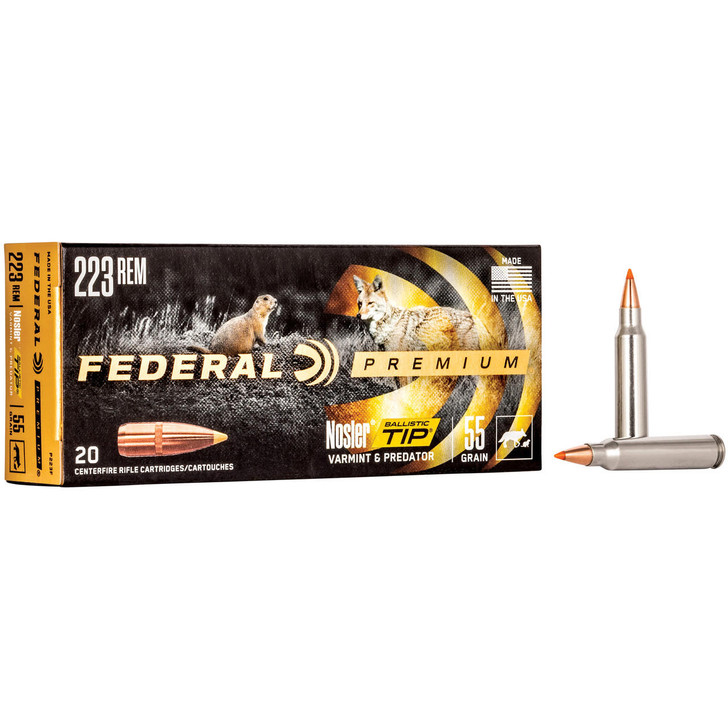 Federal Fed Prm 223rem 55gr Blstc Tip 20/200