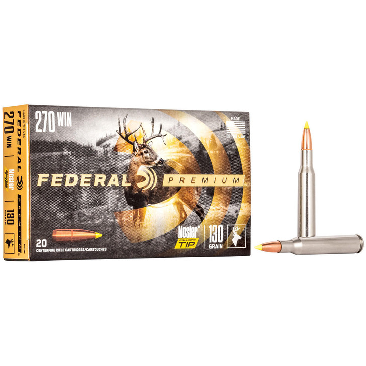 Federal Fed Prm 270win 130gr Blstc Tp 20/200 
