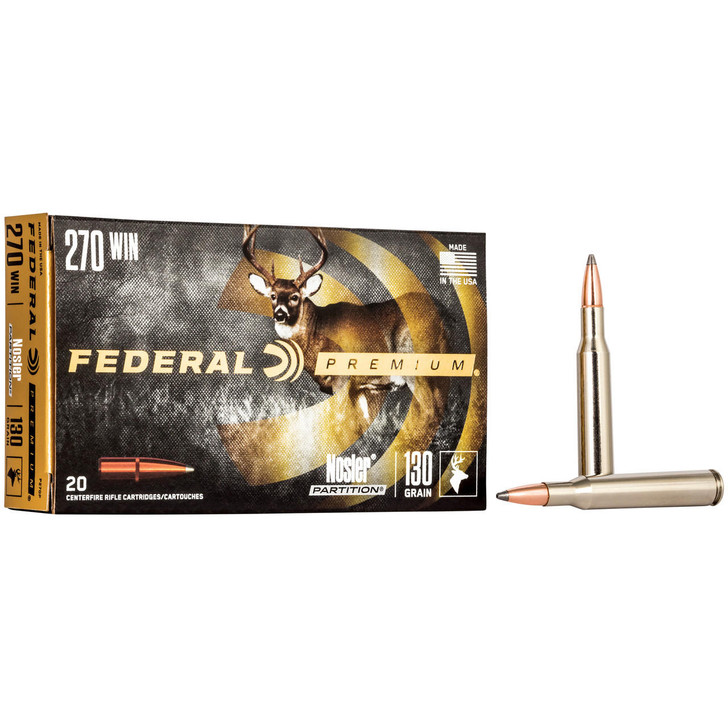 Federal Fed Prm 270win 130gr Np 20/200 