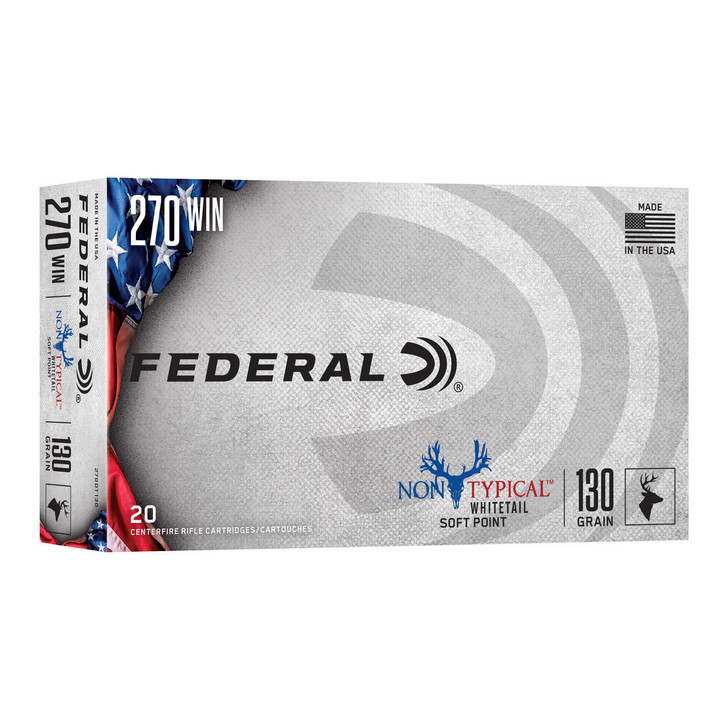Federal Fed Non Typical 270 Win 130gr Sp 20/ 