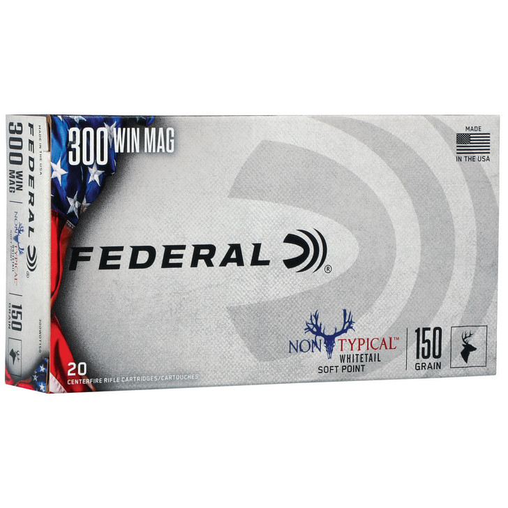 Federal Fed Non Typical 300 Win 150gr Sp 20 