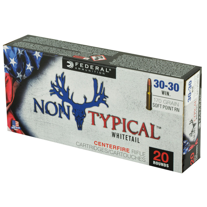 Federal Fed Non Typical 30-30 Win 170gr Sp 