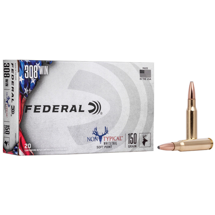 Federal Fed Non Typical 308 Win 150gr Sp 20/