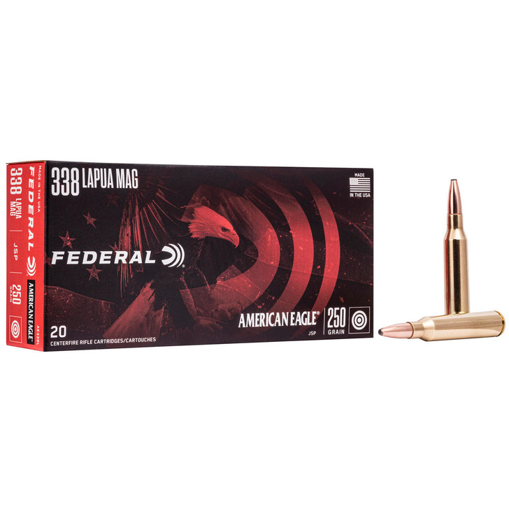 Federal Fed Am Eagle 338lap 250gr Jsp 20/200 