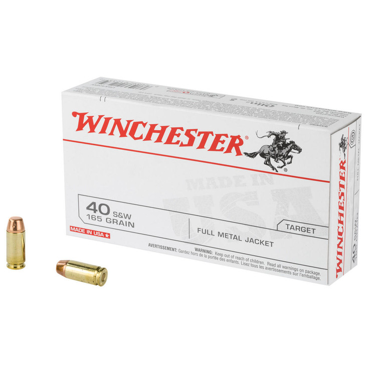 Winchester Ammunition Win Usa 40sw 165gr Fmj 50/500