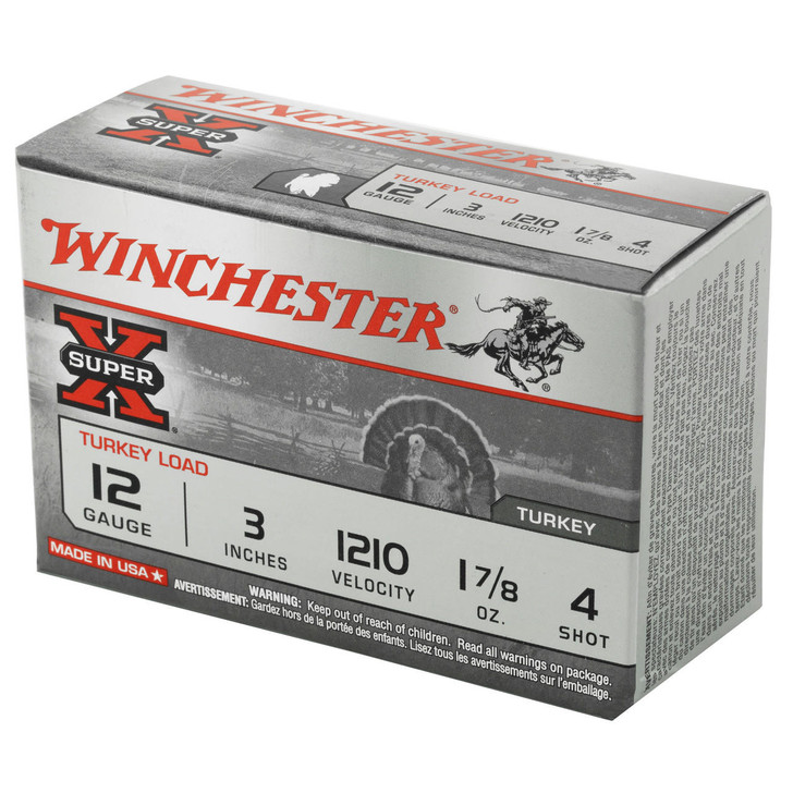 Winchester Ammunition Win Sprx Trky 12ga 3" #4 10/100