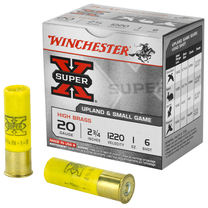 Winchester Ammunition Win Sprx 20ga 2.75" #6 25/250 