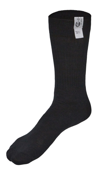 Socks Pair SFI 3.3 F/R Black Size 6-7
