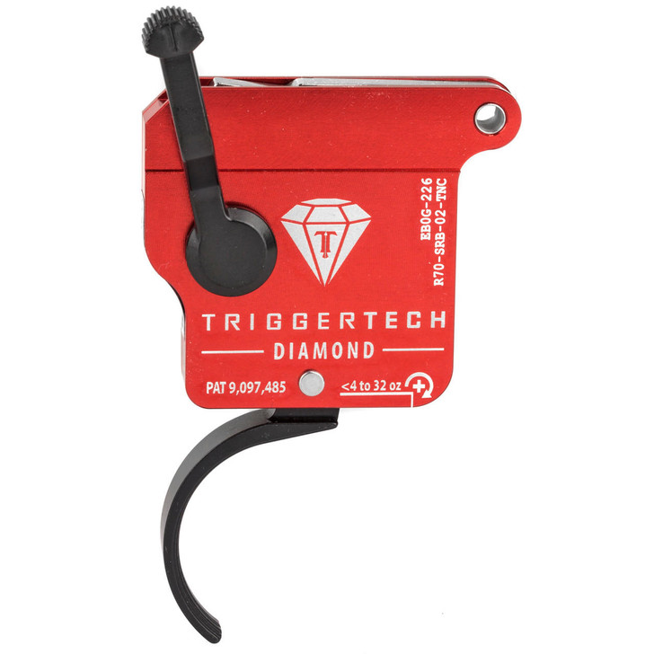 TriggerTech Trigrtech R700 Blk Diam Crvd Cln Rh