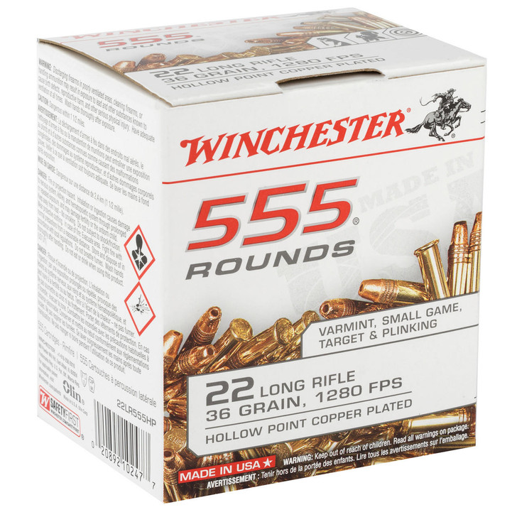 Winchester Ammunition Win 22lr 36gr Cpr Hp 555/5550