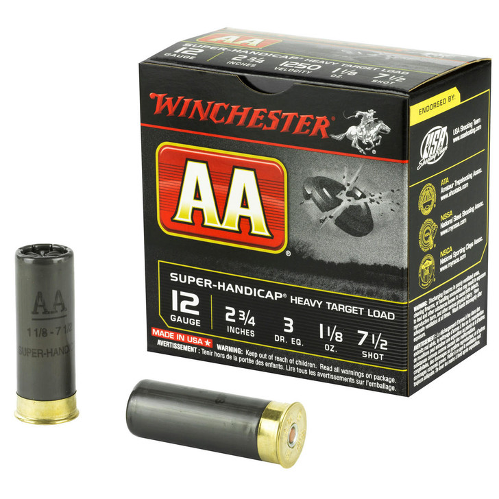 Winchester Ammunition Win Aa Super Hc 12ga 2.75" #7.5 25/