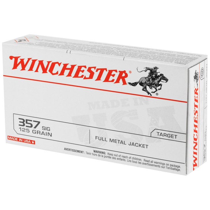 Winchester Ammunition Win Usa 357sig 125gr Fmj 50/500
