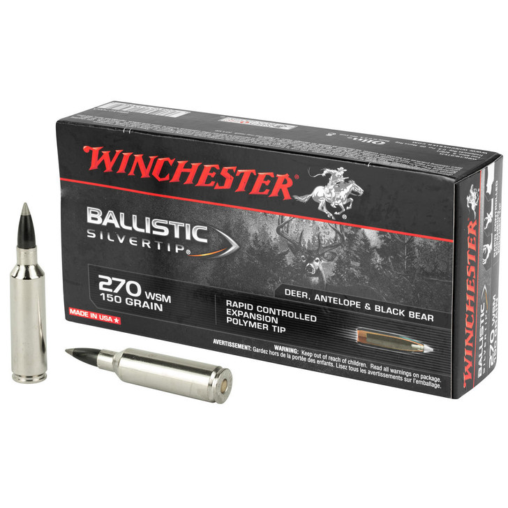 Winchester Ammunition Win Blstc Tip 270wsm 150gr 20/200 