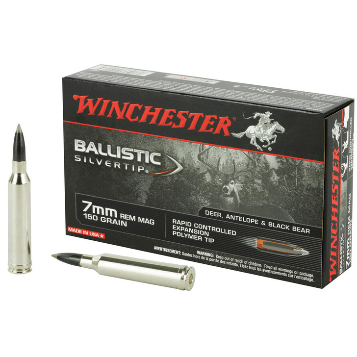 Winchester Ammunition Win Blstc Tip 7mmrem 150gr 20/200 