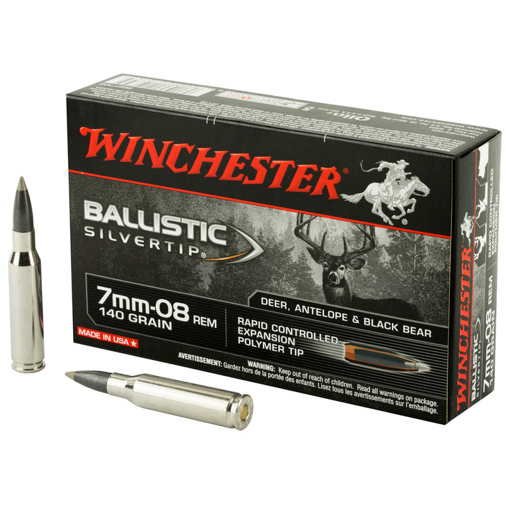 Winchester Ammunition Win Blstc Tip 7mm-08 140gr 20/200 