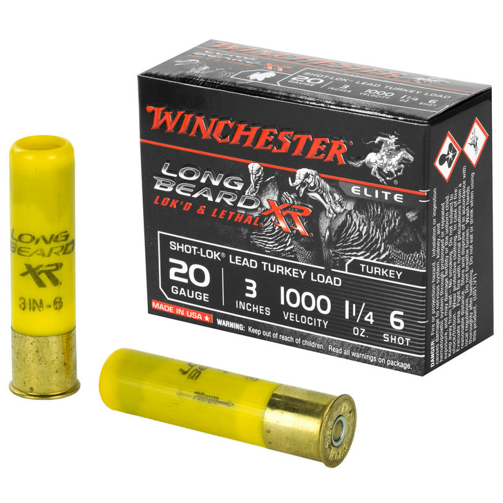 Winchester Ammunition Win Lb Xr Trky 20ga 3" #6 1.25oz 10