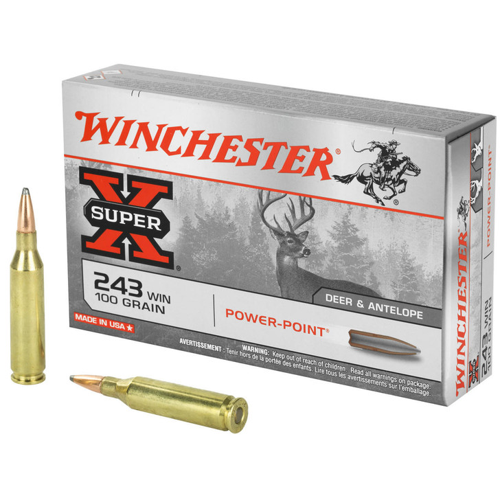 Winchester Ammunition Win Sprx 243win 100gr Pp 20/200 