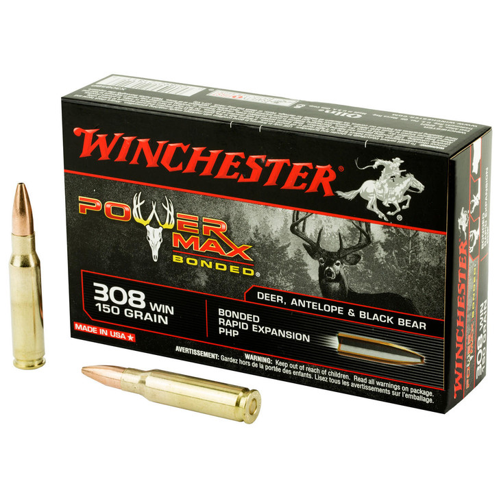 Winchester Ammunition Win Pwr Max Bond 308win 150gr 20/200 