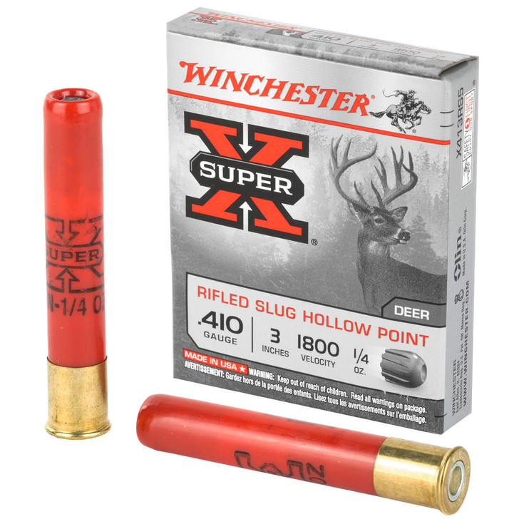 Winchester Ammunition Win Sprx 410g 3" 1/4oz Rifled 5/250 