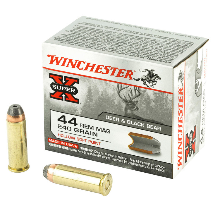 Winchester Ammunition Win Sprx 44mag 240gr Hsp 20/200 