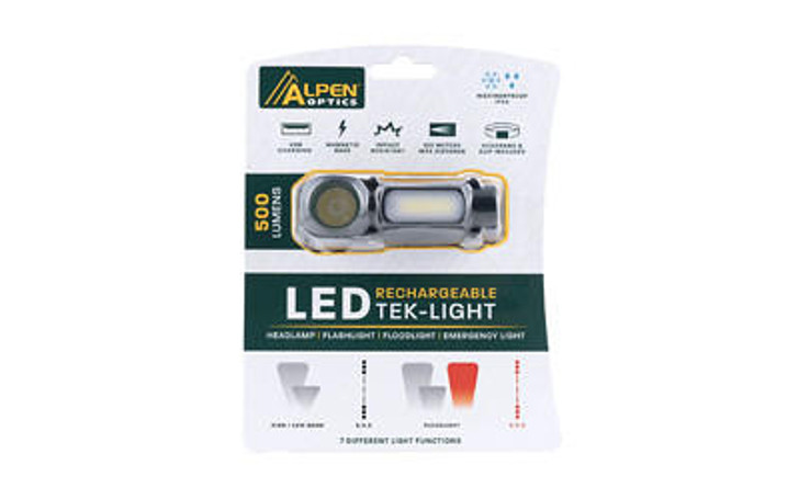 Alpen Optics Alpen Tek-light 500 Lumen 5 Function 