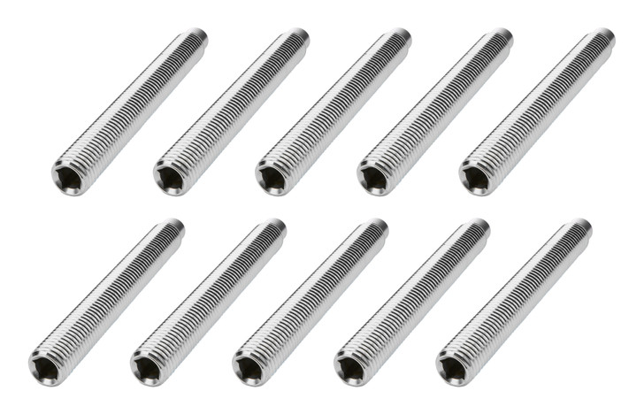 Jack Bolt Steel 8in Coarse Thread 10pk