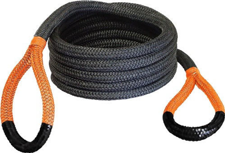 Bubba Rope Sidewinder 5/8x20 - Utv Power Stretch Rp Orng Eyes