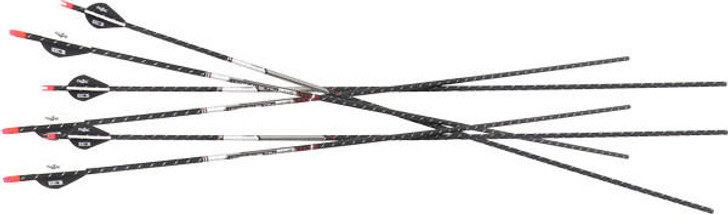 Easton Arrow Fmj 5mm 400 - W/ 2 Blazer Vanes 6-pack