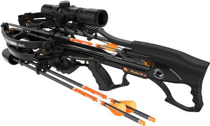 Ravin Crossbows Ravin Crossbow Kit R26x W/3- - Arrows 400fps Silent Cock Blk