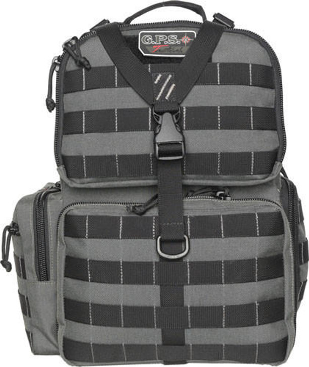 GPS Gps Tactical Range Backpack - W/waist Strap Gray Nylon