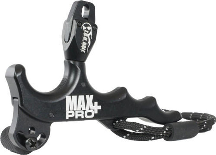 TRU Ball Archery Tru Ball Release Max Pro - Hand Held 4-finger Thumb Black