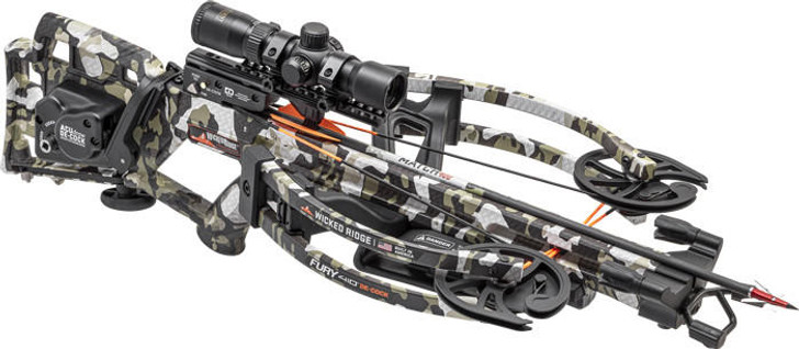 Wicked Ridge Xbow Fury 410 - Acudraw De-cock 410fps Camo