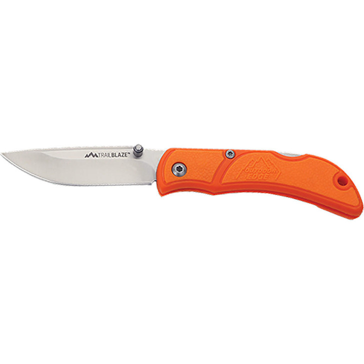 Outdoor Edge Trailblaze Knife 2.5 In Orange