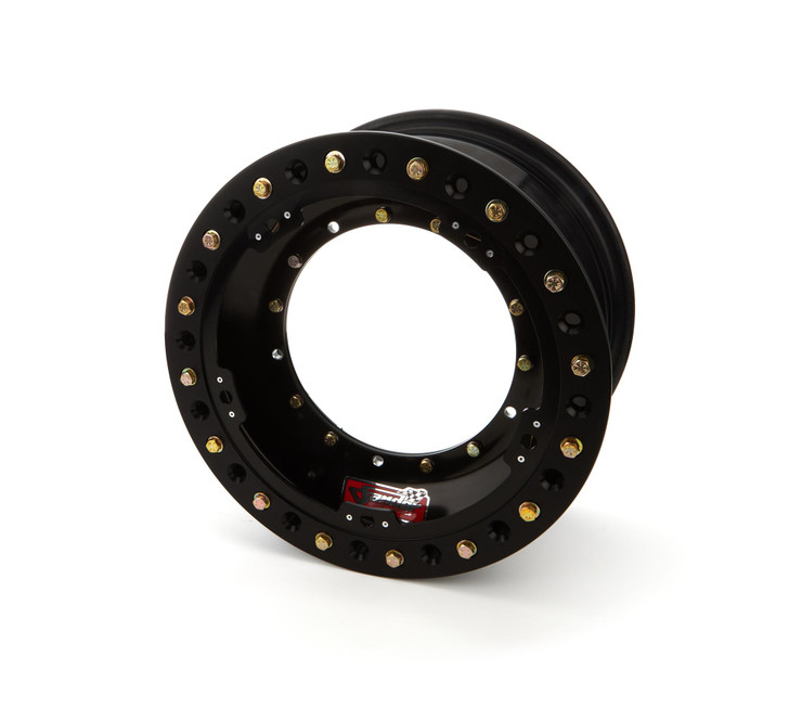 SANDER ENGINEERING Direct Mount 15 x 8 in 4in BS Outside Lock Blk 