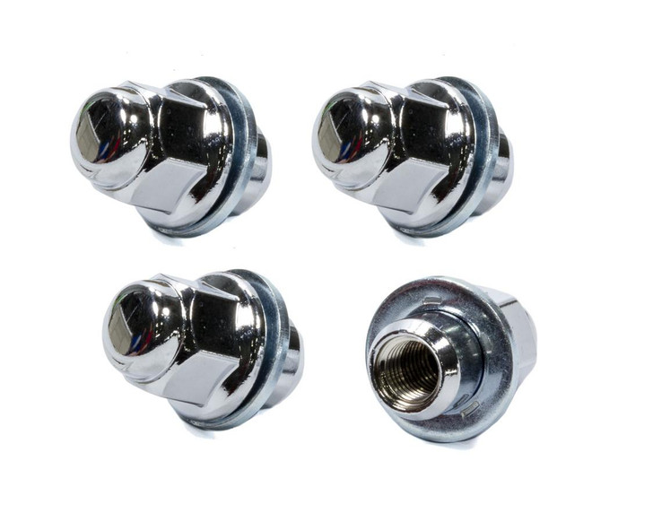 GORILLA 4 Lug Nuts Mag Shank 12mm x 1.5 13/16in Hex 