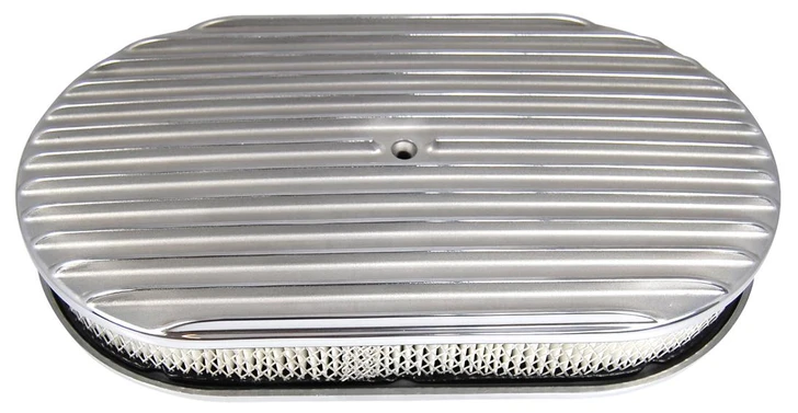RACING POWER CO-PACKAGED Pol Alum 15X2 All Finned Air Cleaner Kit Paper 