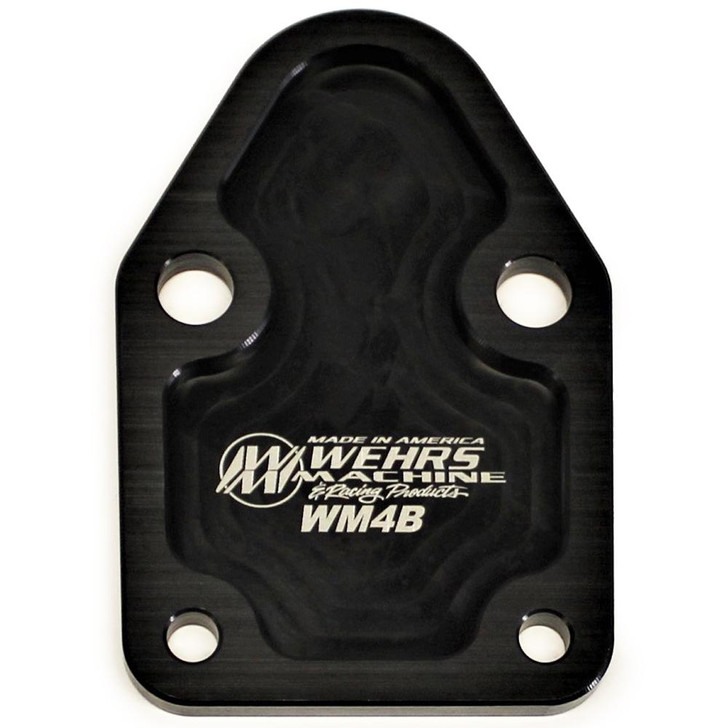 WEHRS MACHINE SBC Fuel Pump Blockoff 