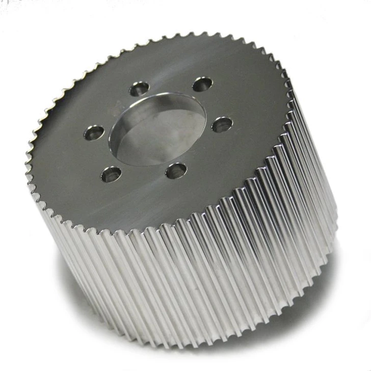 BLOWER DRIVE SERVICE Blower Pulley 8mm x 3.5 55-Tooth Polished 