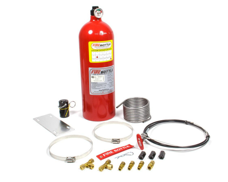 SAFETY SYSTEMS Fire Suppression System 10lb Manual Pull w/Sl Tu 
