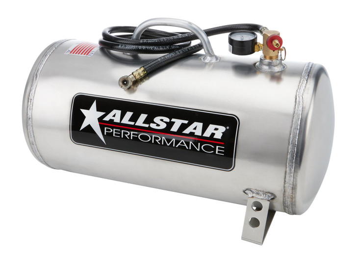 ALLSTAR PERFORMANCE Aluminum Air Tank 9x20 Horizontal 5 Gallon 