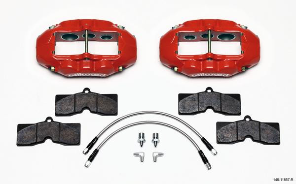 WILWOOD Caliper Kit D8-6 65-82 Corvette w/ Pads 