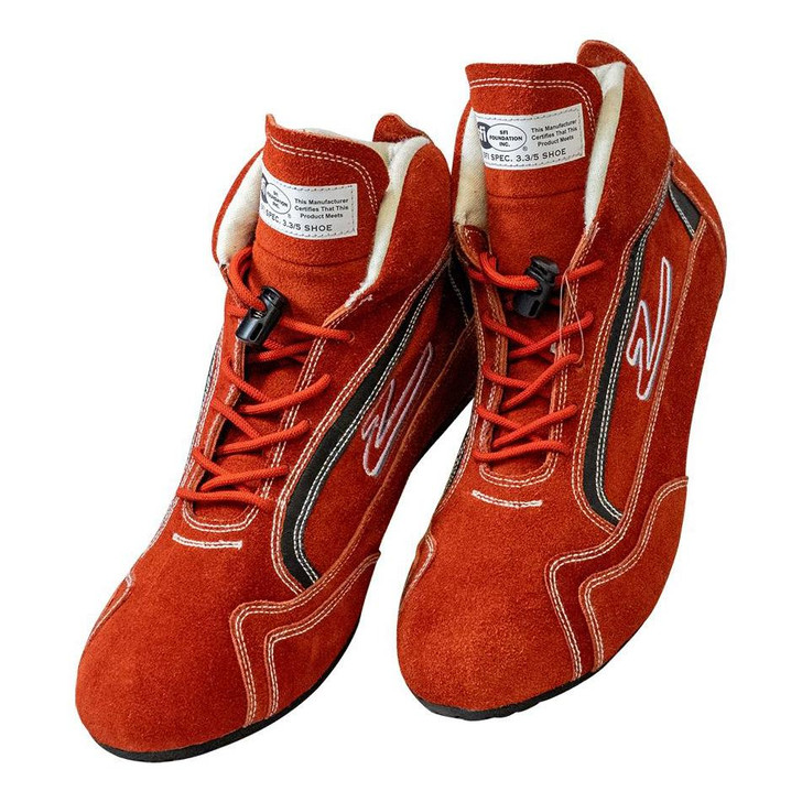 ZAMP Shoe ZR-30 Red Size 12 SFI 3.3/5 
