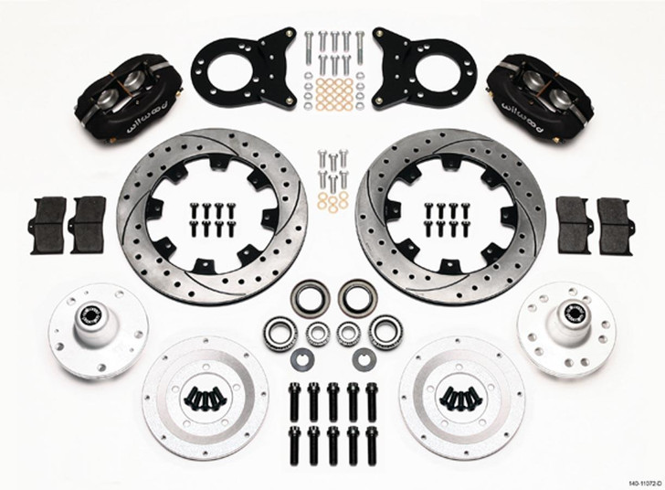 WILWOOD Front Disc Kit HD 65-69 Mustang Drilled 