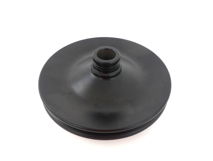 RACING POWER CO-PACKAGED GM Power Steering Pulley Single Groove Black 