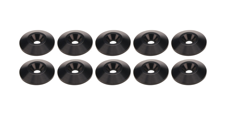 Countersunk Washer Black #10 10pk