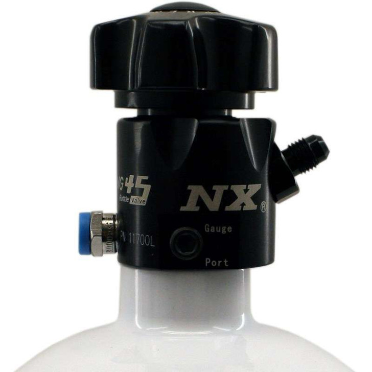 NITROUS EXPRESS Lightning 45 Deg. Bottle Valve - 10lb. 
