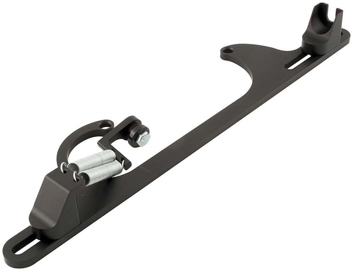 ALLSTAR PERFORMANCE Throttle Bracket Ford Black 4150/Edelbrock 
